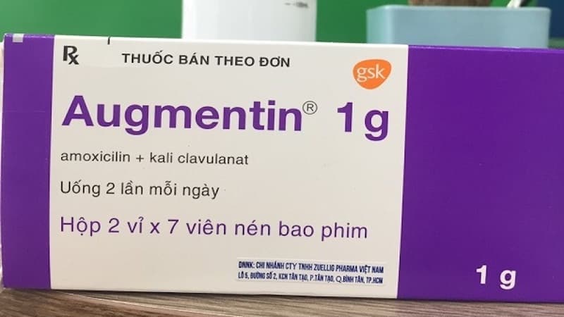 thuốc kháng sinh augmentin cho người lớn