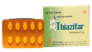 Tác dụng phụ của thuốc lợi tiểu thiazid