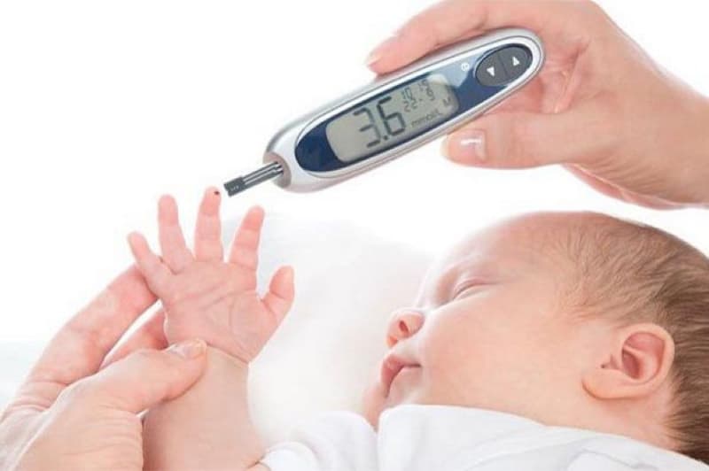 nguyên nhân trẻ sơ sinh bị tiểu đường