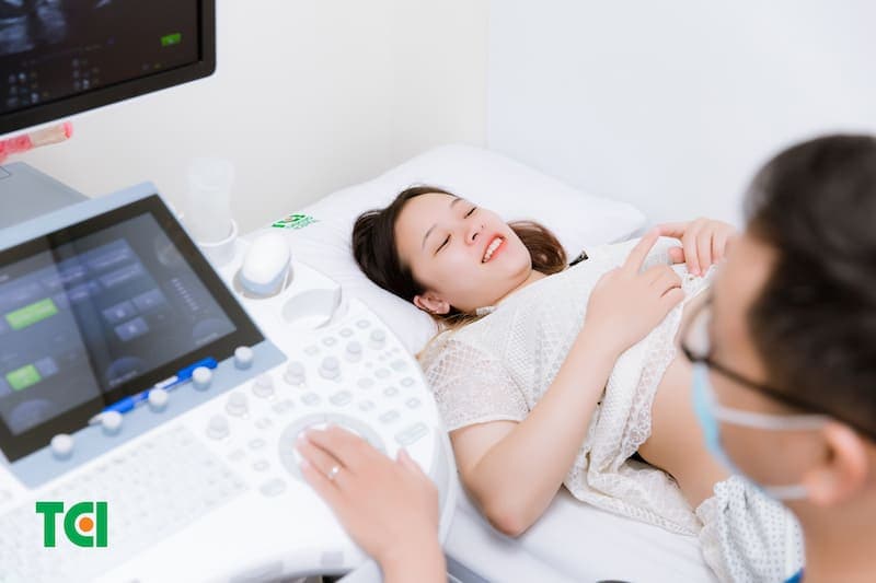 thai 1 tuần siêu âm đầu dò có thấy không