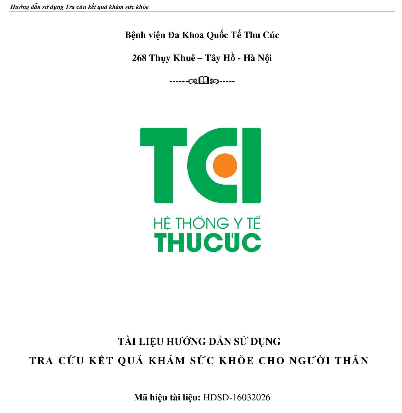 Hướng dẫn sử dụng tra cứu kết quả khám sức khỏe cho người thân