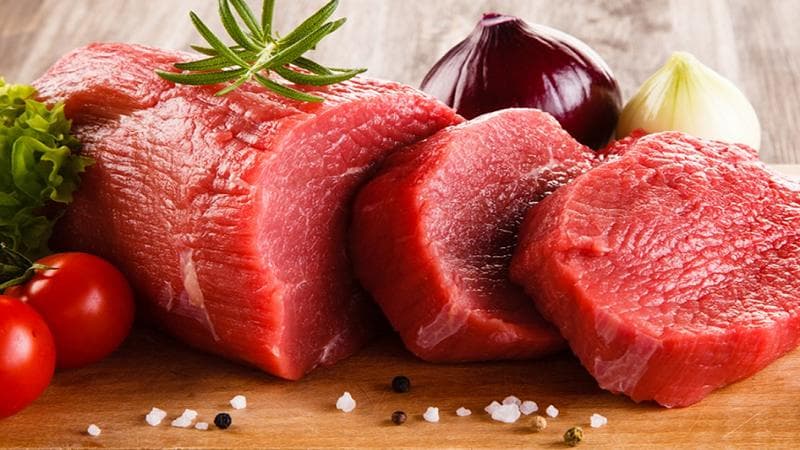 bị zona kiêng ăn thịt bò