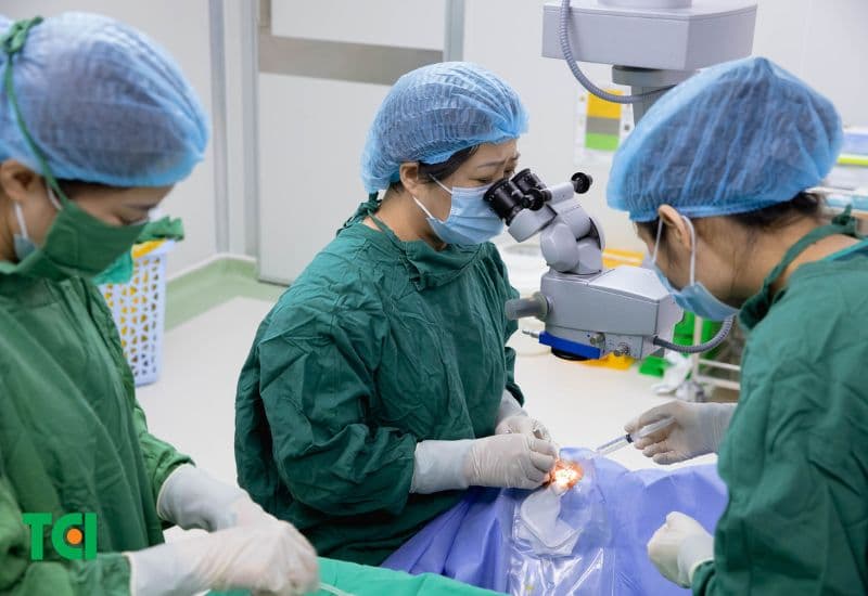 biến chứng sau thay thủy tinh thể