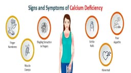 Dấu hiệu thiếu canxi trong xương