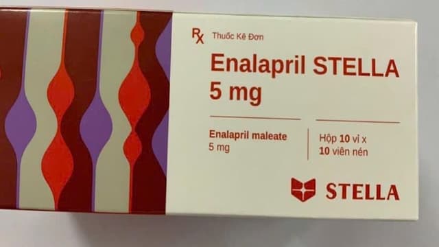 Thuốc hạ áp Enalapril: Tác dụng, chỉ định, lưu ý khi dùng