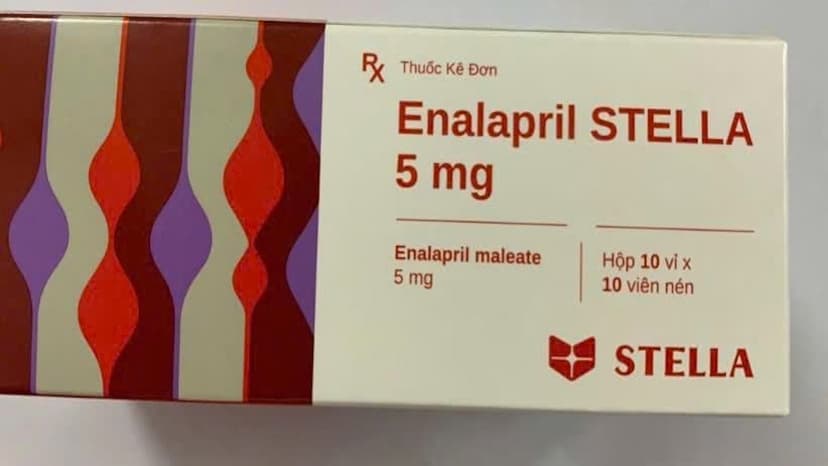 Thuốc hạ áp Enalapril: Tác dụng, chỉ định, lưu ý khi dùng