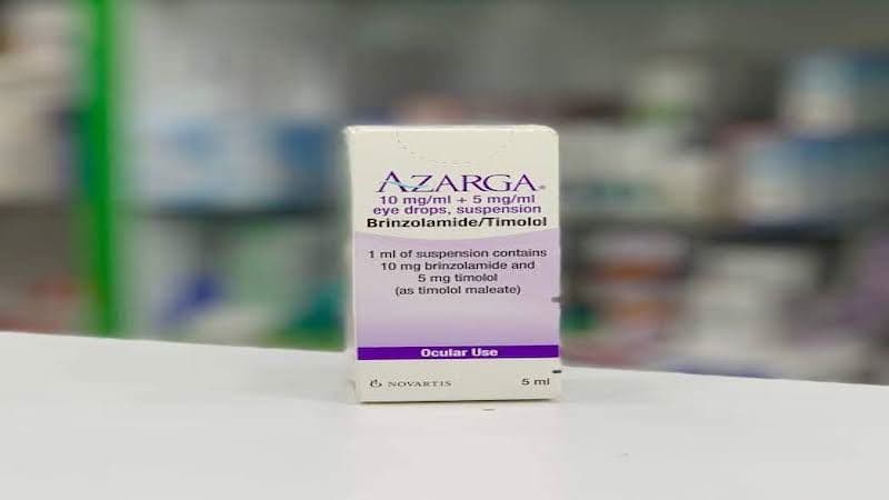 thuốc hạ nhãn áp Azarga