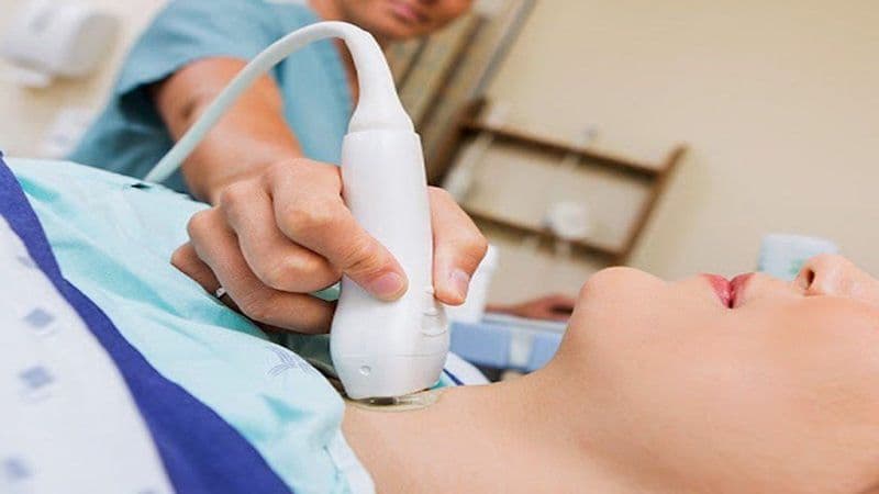 siêu âm hạch cổ bình thường