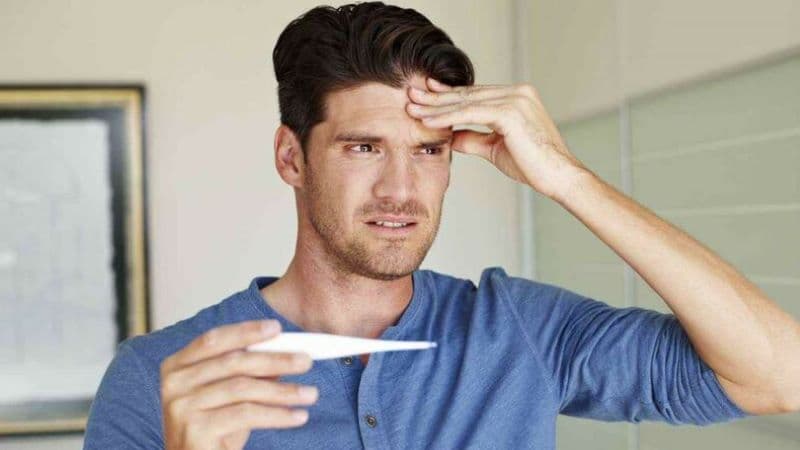 sốt nóng lạnh đau đầu đau cơ