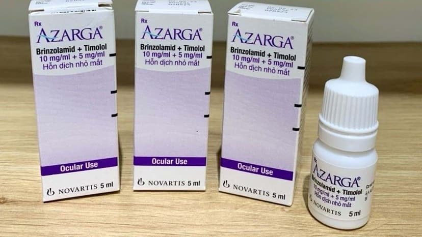 Thuốc hạ nhãn áp Azarga: Tác dụng, chỉ định, lưu ý khi dùng