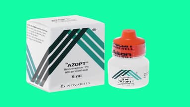 Thuốc hạ nhãn áp Azopt: Tác dụng, chỉ định, lưu ý khi dùng