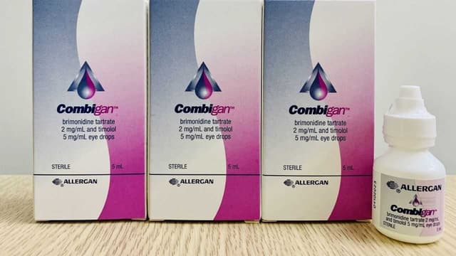 Thuốc hạ nhãn áp combigan: Tác dụng, chỉ định, lưu ý khi dùng