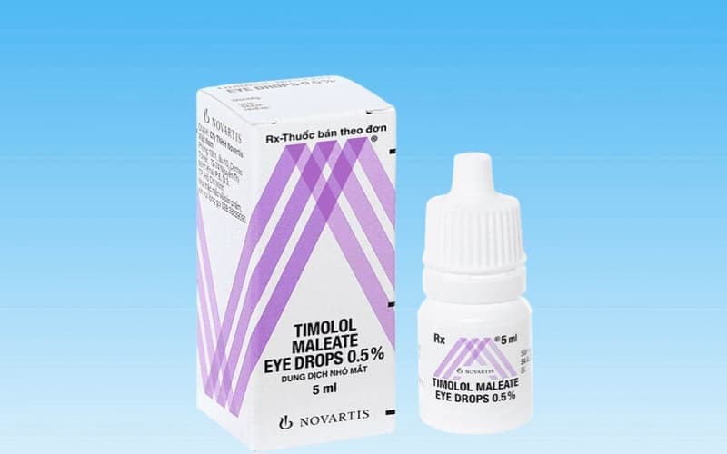 thuốc hạ nhãn áp timolol