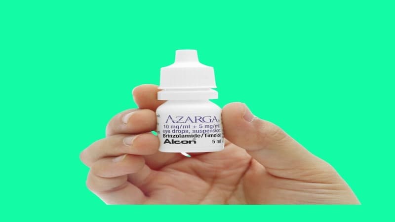 thuốc hạ nhãn áp Azarga