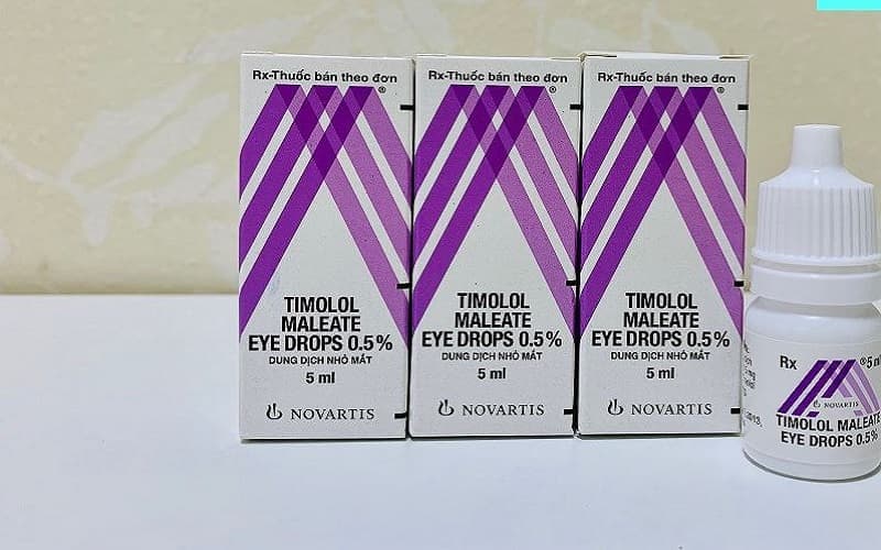 thuốc hạ nhãn áp timolol