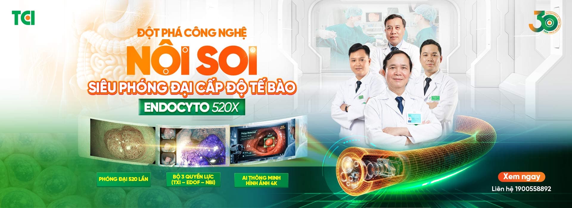 Slider – Banner Nội soi Tiêu hóa Endocyto 520X