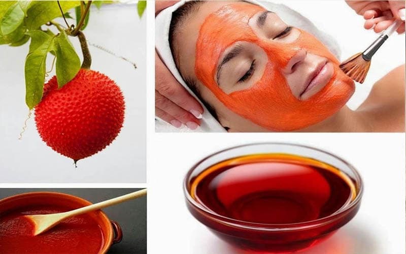 dầu gấc bôi mặt có tác dụng gì