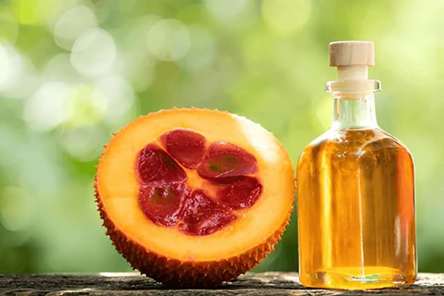 Dầu gấc có chiên xào được không?