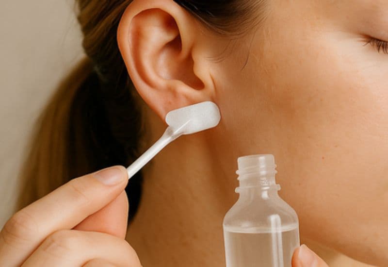 mổ rò luân nhĩ có để lại sẹo không