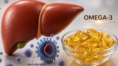 Bị viêm gan B có uống omega 3 được không?