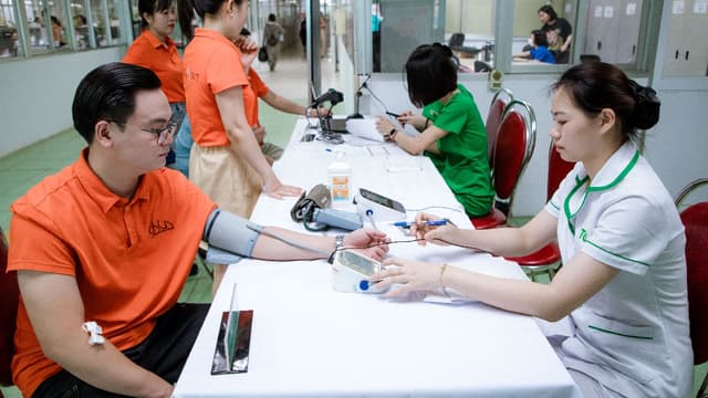 Thu Cúc TCI tổ chức thành công chương trình khám sức khỏe miễn phí cho công nhân tại Hải Phòng