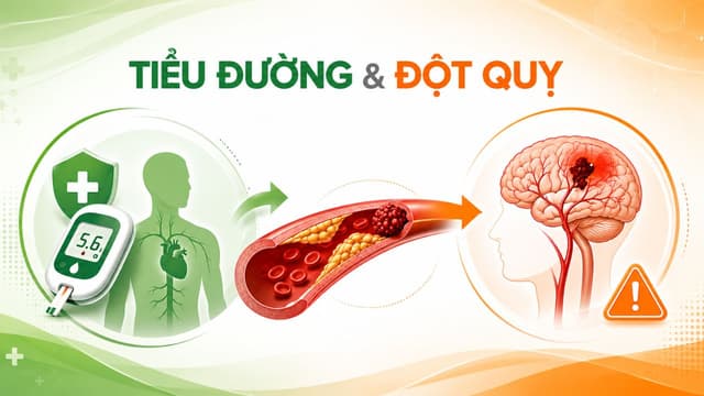 Cảnh giác biến chứng tiểu đường gây đột quỵ