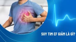 Điều trị suy tim EF giảm