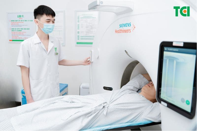 Khách hàng được giảm 30% khi đăng ký chụp CT phổi, lồng ngực, mạch vành… trong tháng này.