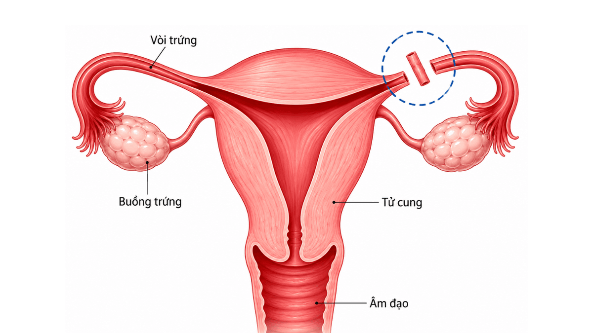 Chỉ định cắt vòi trứng triệt sản