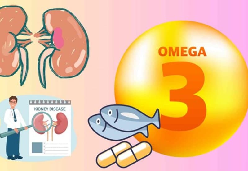 suy thận uống omega 3 được không