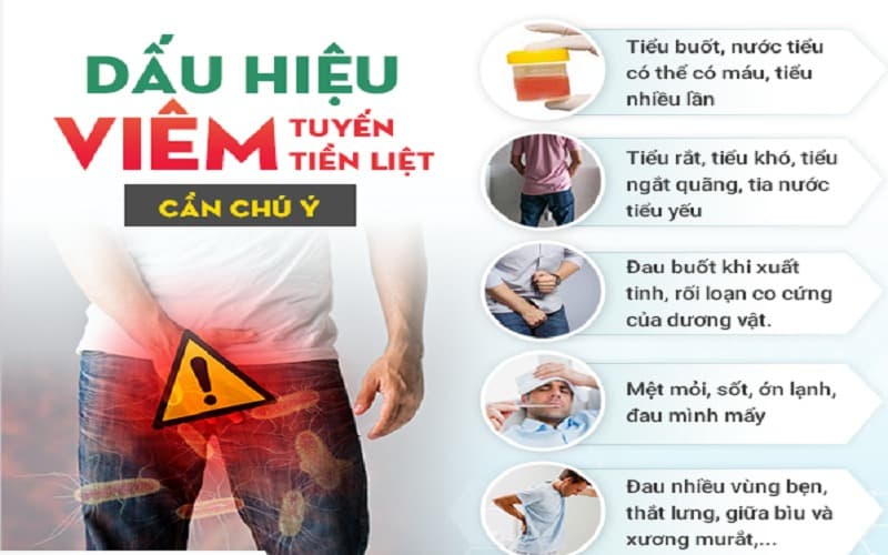 cách chữa viêm tuyến tiền liệt