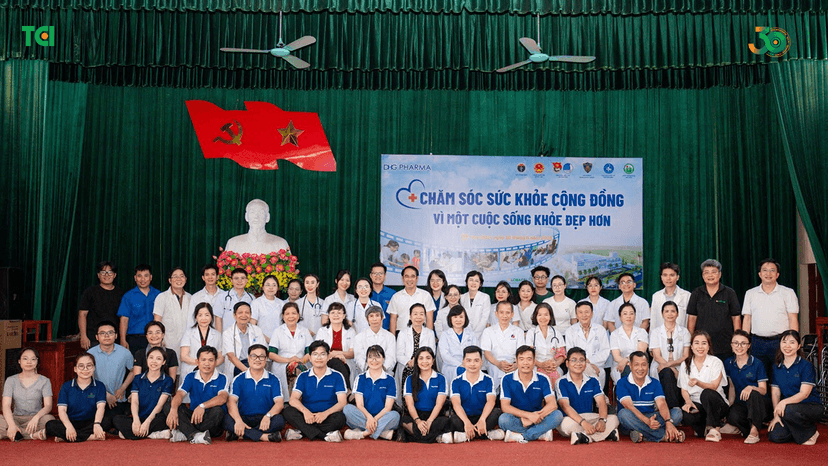 Thu Cúc TCI lan tỏa yêu thương, chăm sóc sức khỏe cho hơn 1.100 người dân xã Phú Long (Ninh Bình)