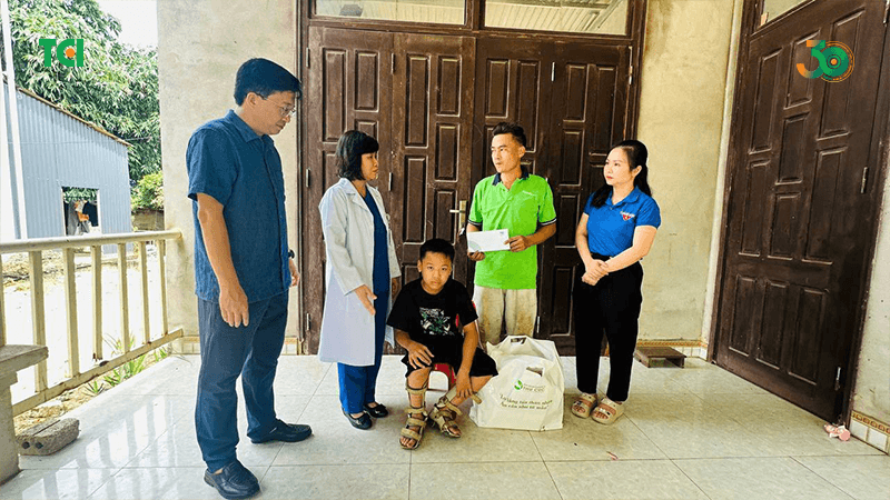 Thu Cúc TCI hoạt động thiện nguyện ở NInh Bình