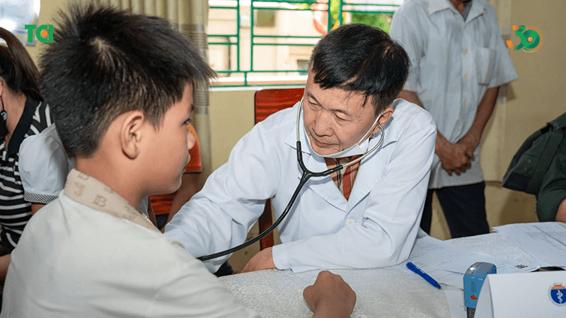 Thu Cúc TCI hoạt động thiện nguyện ở NInh Bình