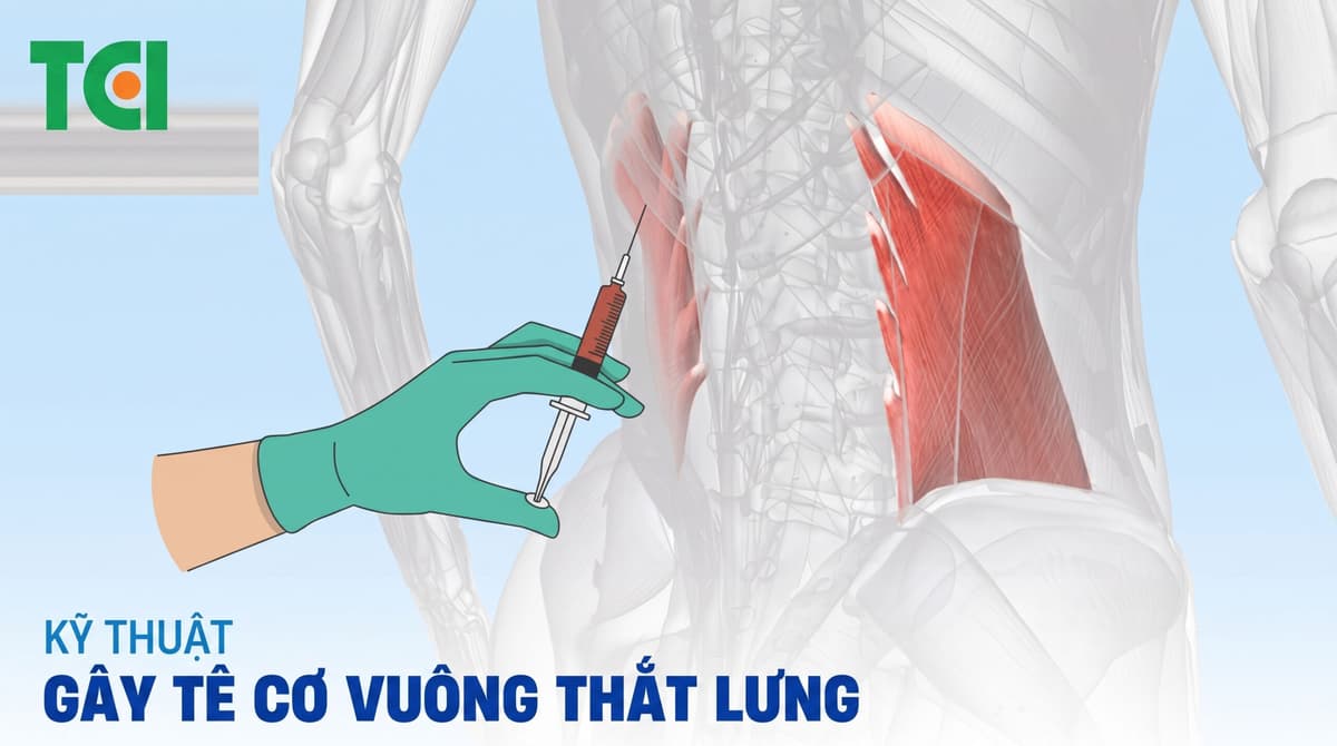 Gây tê cơ vuông thắt lưng: Giải pháp giảm đau hiệu quả, an toàn cho mọi phẫu thuật