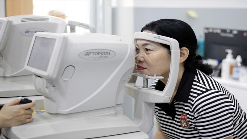 bác sĩ đo kính mắt ở Đại Mỗ