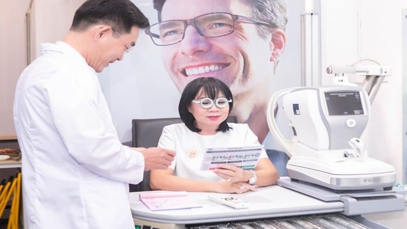 bác sĩ đo kính mắt ở Hà Đông