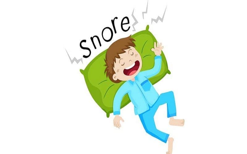 trẻ em ngủ ngáy là bệnh gì