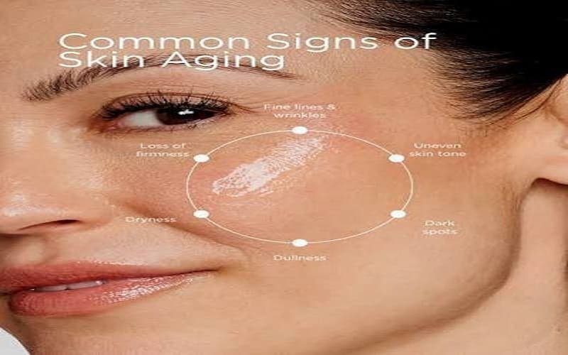 Dấu hiệu lão hóa da điển hình
