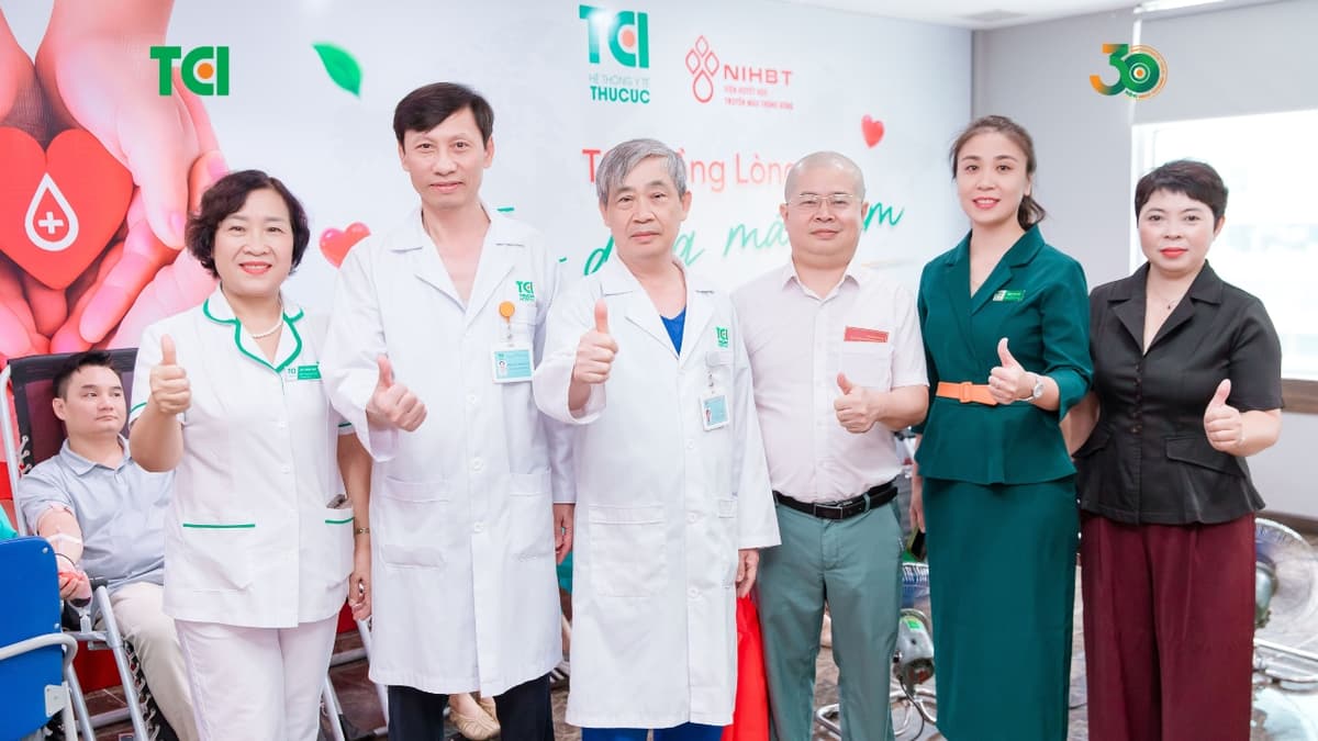Hiến máu tình nguyện – Thu Cúc TCI đồng lòng trao dòng máu ấm 2026