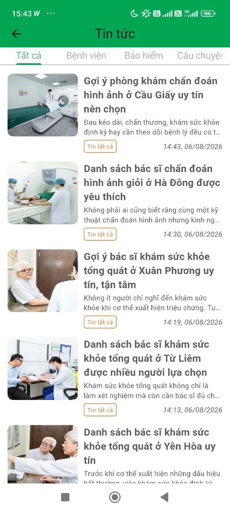 Cập nhật kiến thức y khoa chuẩn y khoa từ bác sĩ và không bỏ lỡ bất kỳ ưu đãi hấp dẫn nào từ TCI Hospital.