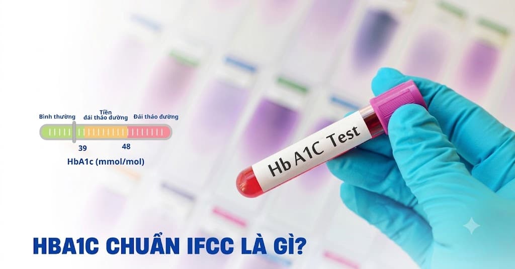 Xét nghiệm HbA1c IFCC cung cấp thông tin quan trọng về đường huyết trung bình.