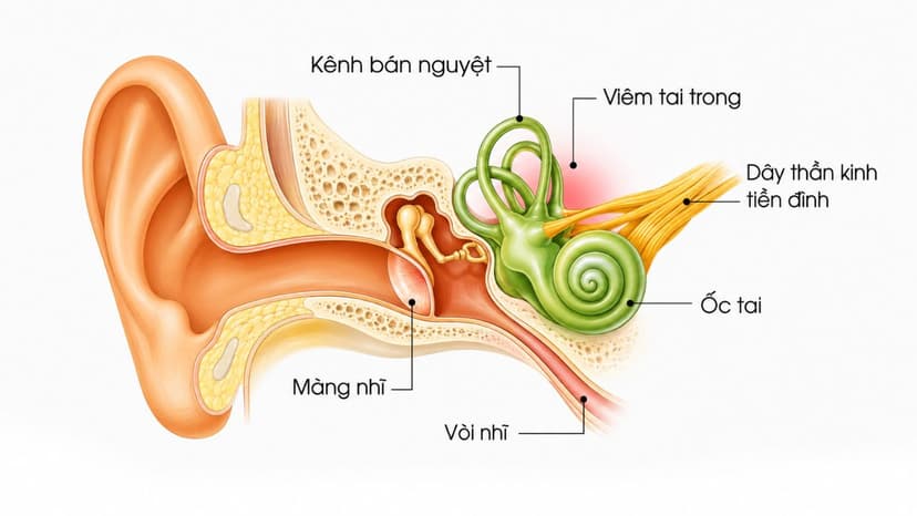 Rối loạn tiền đình: Nguyên nhân và cách điều trị
