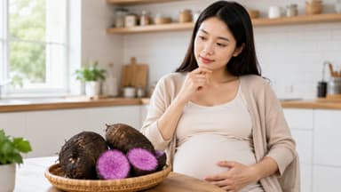Bầu ăn khoai môn được không, lợi ích và lưu ý khi ăn