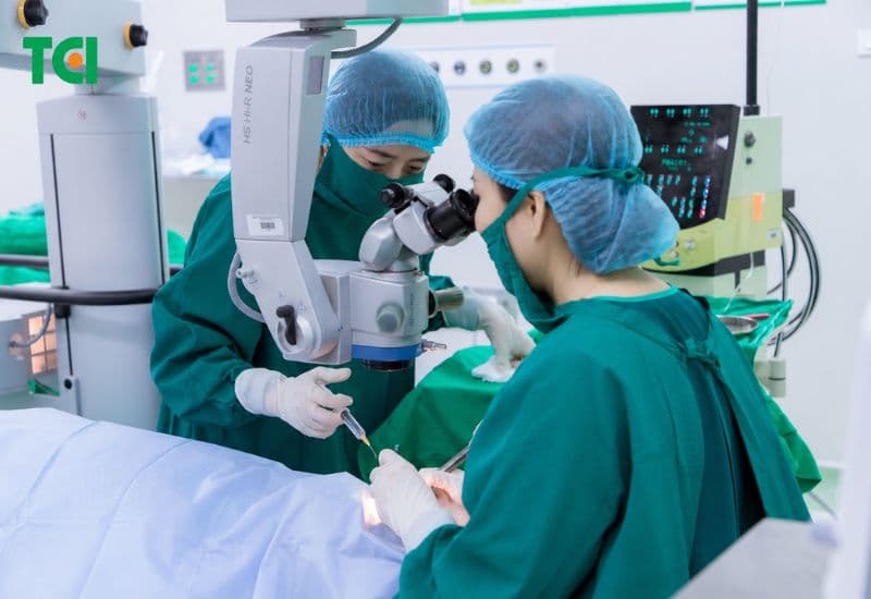 chi phí mổ mắt có bảo hiểm