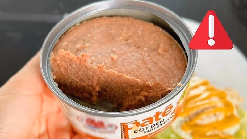 Pate đóng kín không đúng cách có thể tạo điều kiện hình thành độc tố botulinum