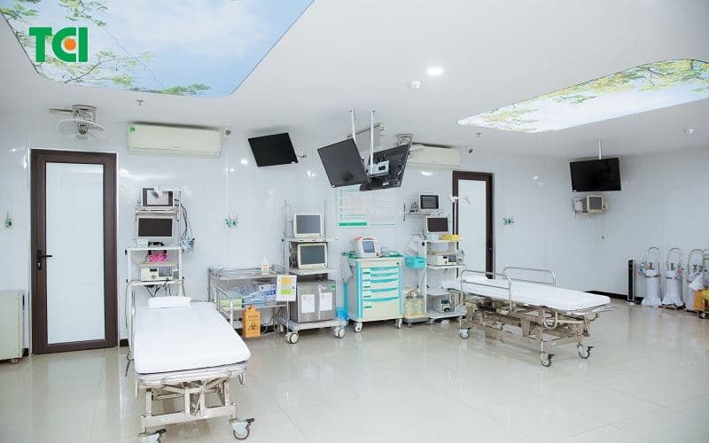 Nhiều thiết bị hỗ trợ cận lâm sàng được Thu Cúc TCI 216 Trần Duy Hưng đầu tư