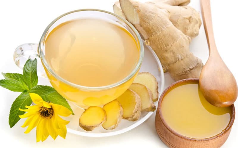 Trà gừng có thể giúp làm dịu các cơn đau dạ dày