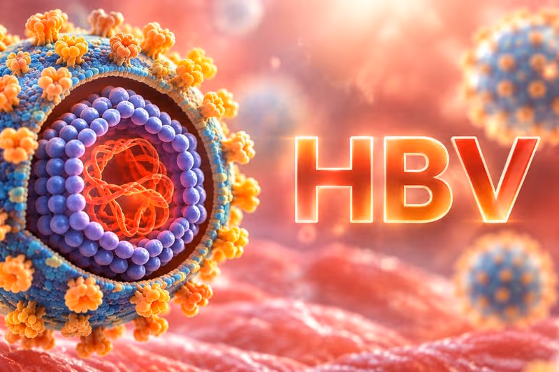 Viêm gan B là bệnh do virus HBV gây ra.