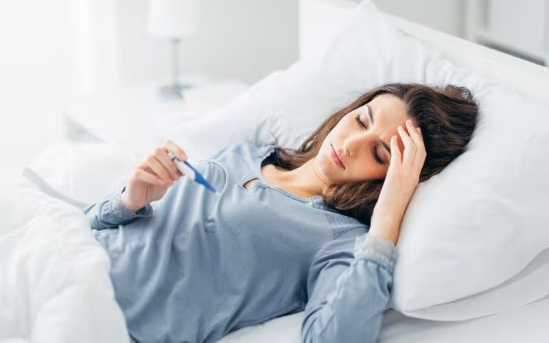Bà bầu bị sốt virus